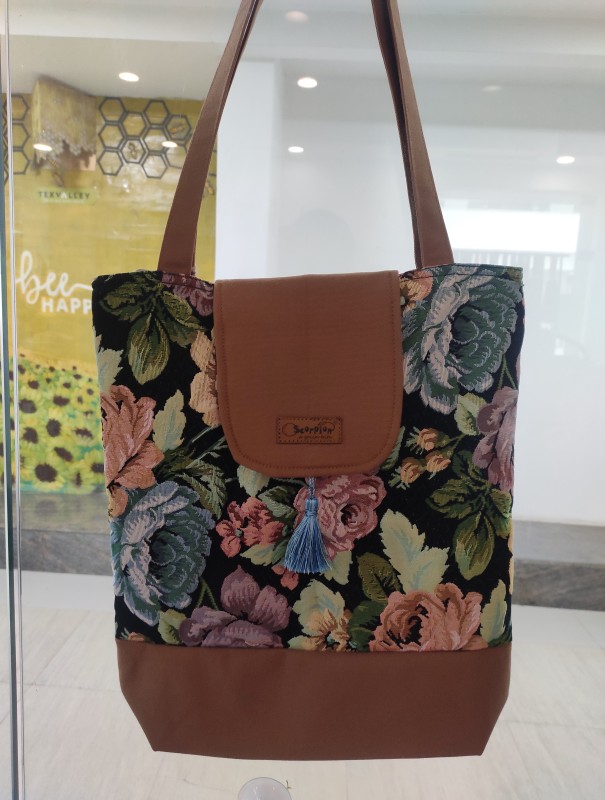 Floral Tote Bag